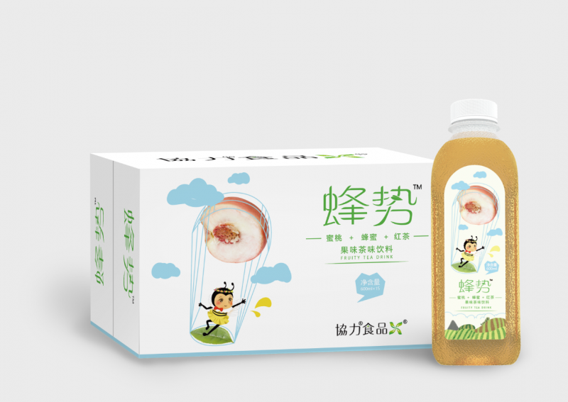 果味茶味饮料　1*15瓶*600ml